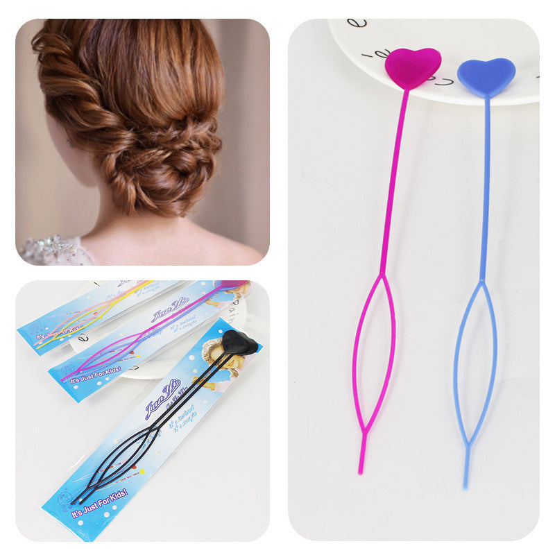 Love Hair Puller Pin Head Accessories Style Shaper