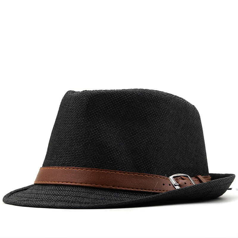Men's And Women's Retro Fashion Sun Protection Straw Hat
