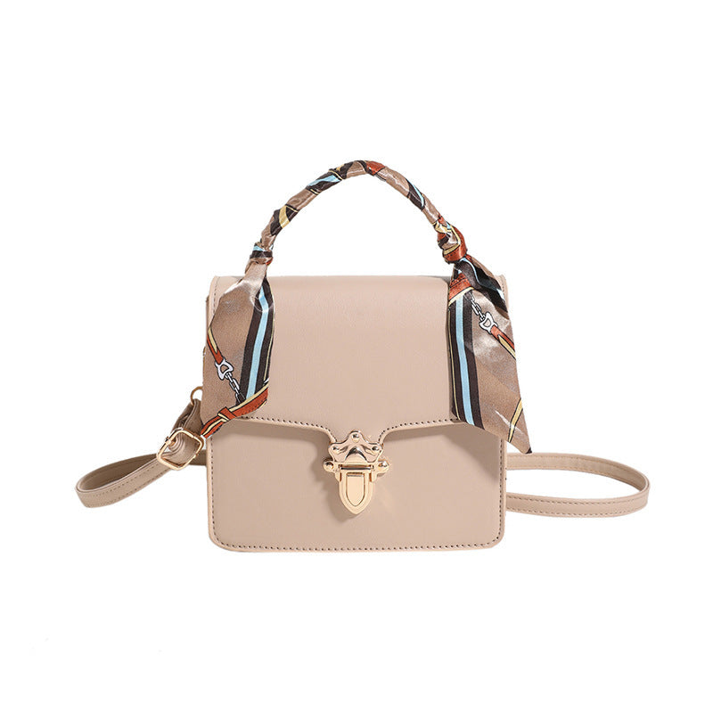Women's Solid Color Simple Shoulder Messenger Bag