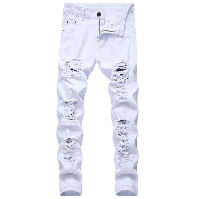 Korean Men'S Stretch Beggar Trousers