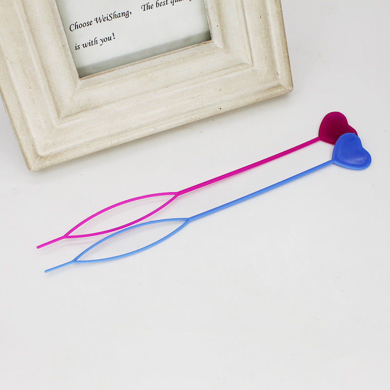 Love Hair Puller Pin Head Accessories Style Shaper