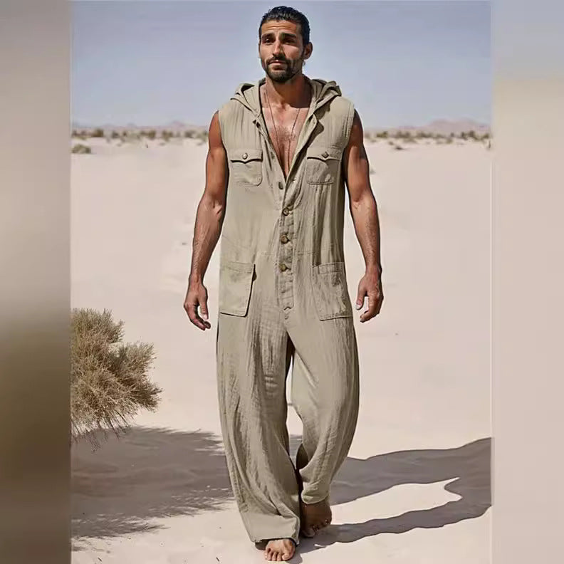 Men's Casual Jumpsuit
