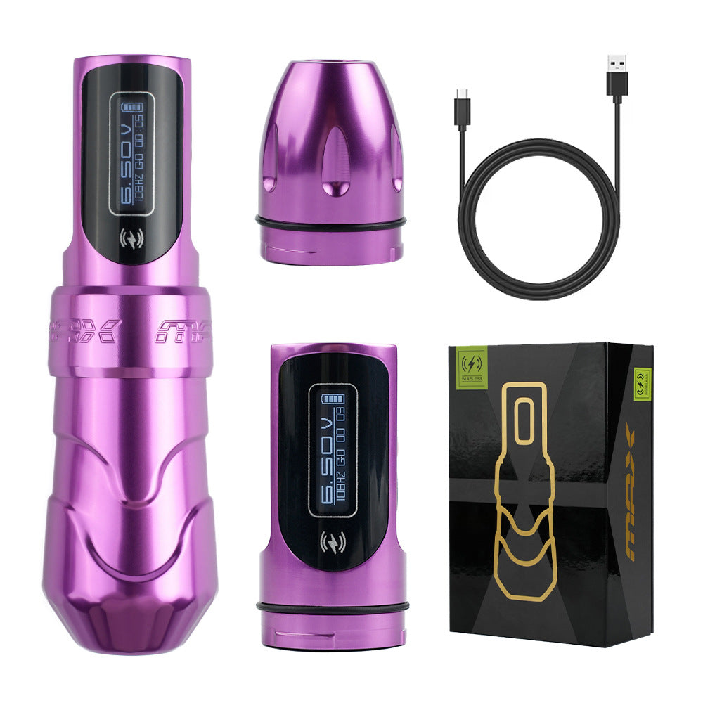 MAX Wireless Tattoo Machine Battery Pen Tattoo Cutting Line