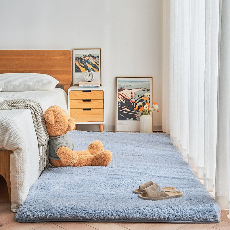 Lambswool Bedroom Bedside Carpet Thickening Tatami Soft Floor Mat Bay Window