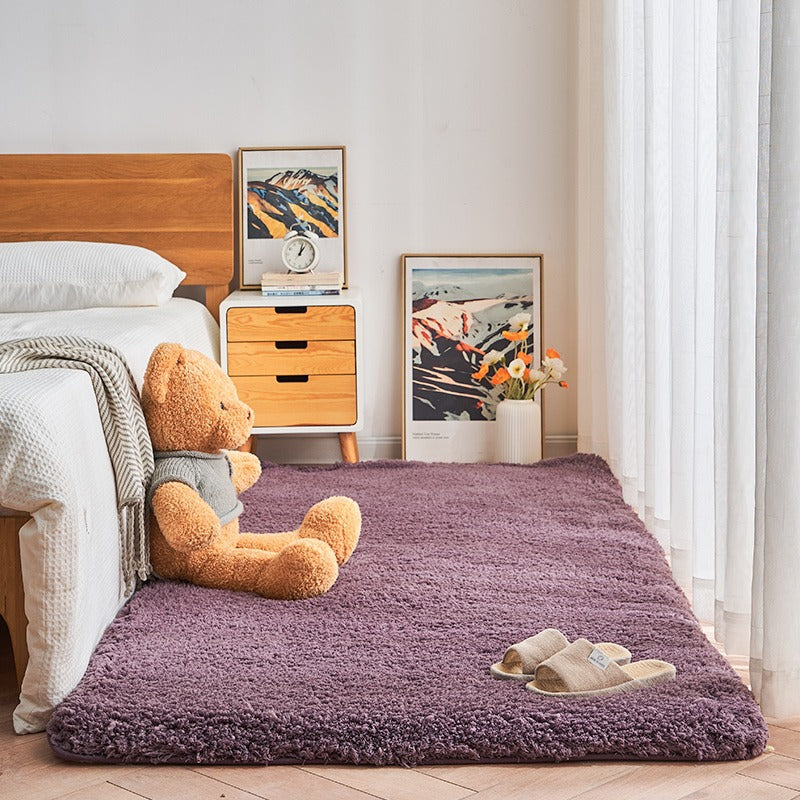 Lambswool Bedroom Bedside Carpet Thickening Tatami Soft Floor Mat Bay Window