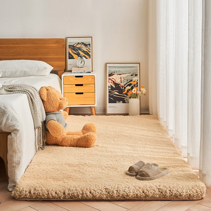 Lambswool Bedroom Bedside Carpet Thickening Tatami Soft Floor Mat Bay Window
