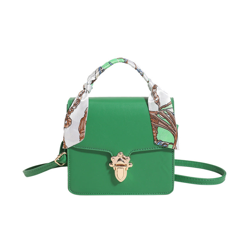 Women's Solid Color Simple Shoulder Messenger Bag