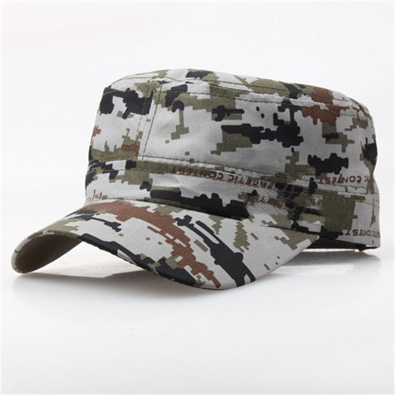 Men's And Women's Fashion Outdoor Flat Top Hat