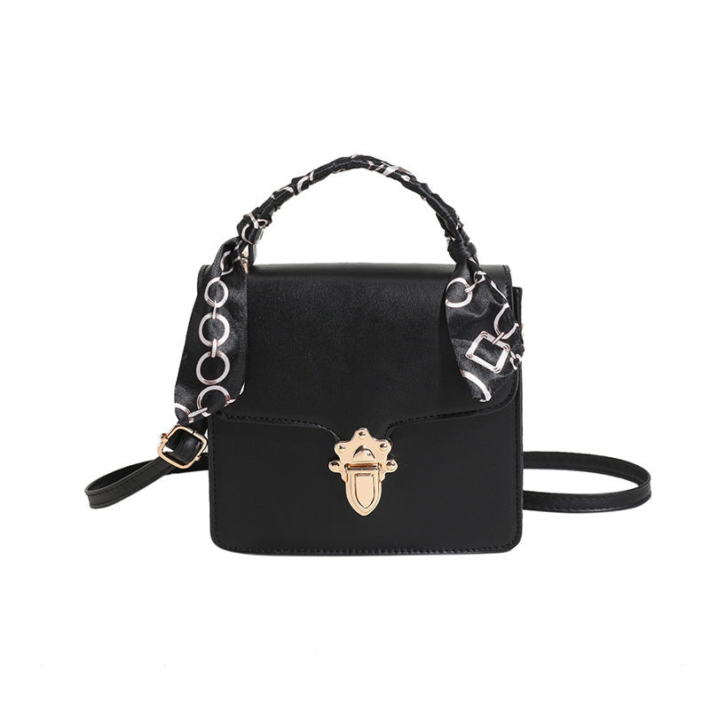 Women's Solid Color Simple Shoulder Messenger Bag