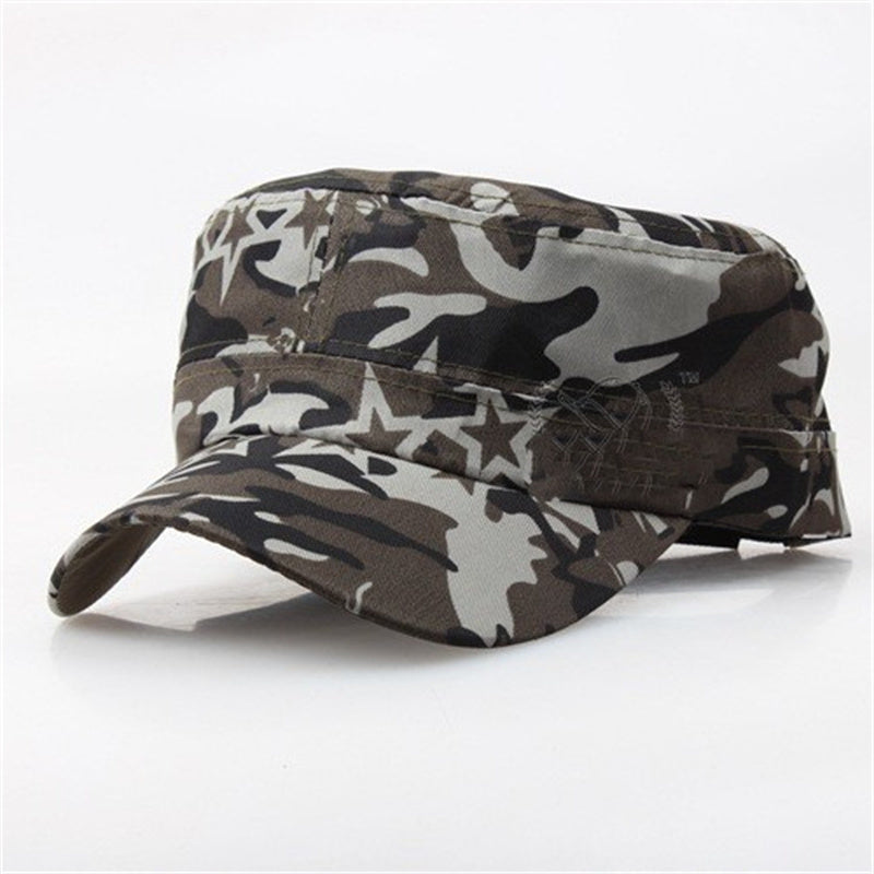 Men's And Women's Fashion Outdoor Flat Top Hat