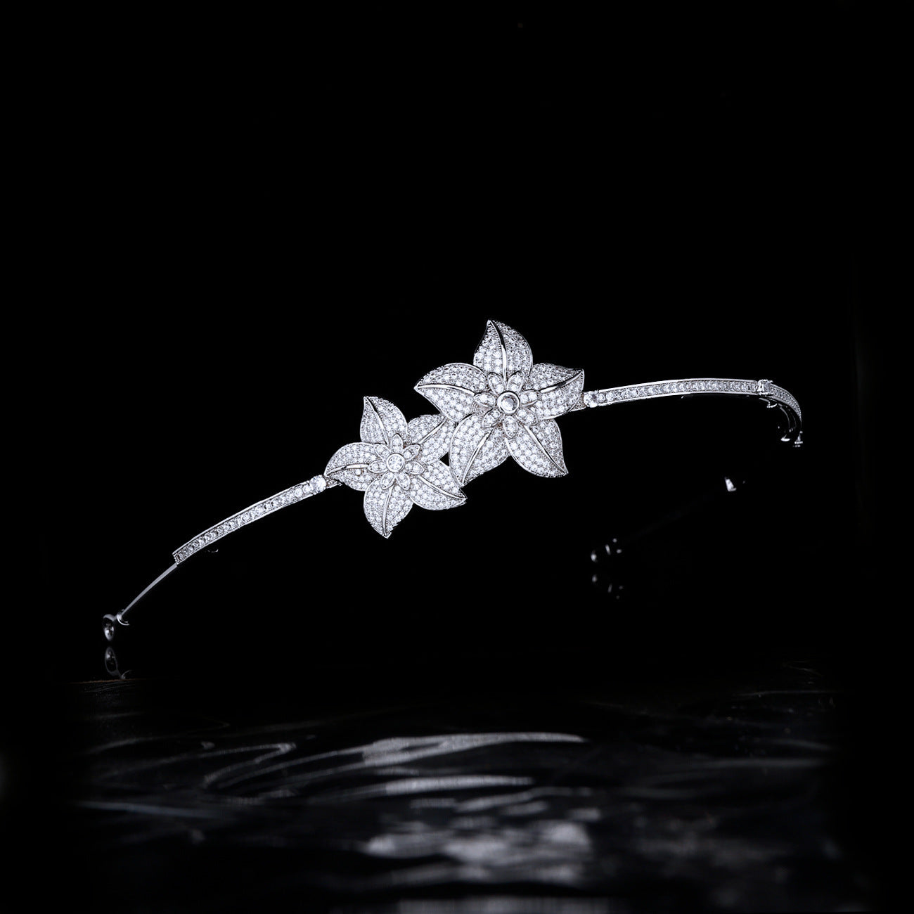 Korean Flowers Hair Accessories Simple