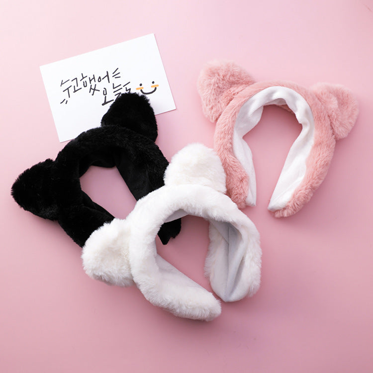 Accessories gruaige Cóiréis leathan-brimmed gleoite plush panda headband headband