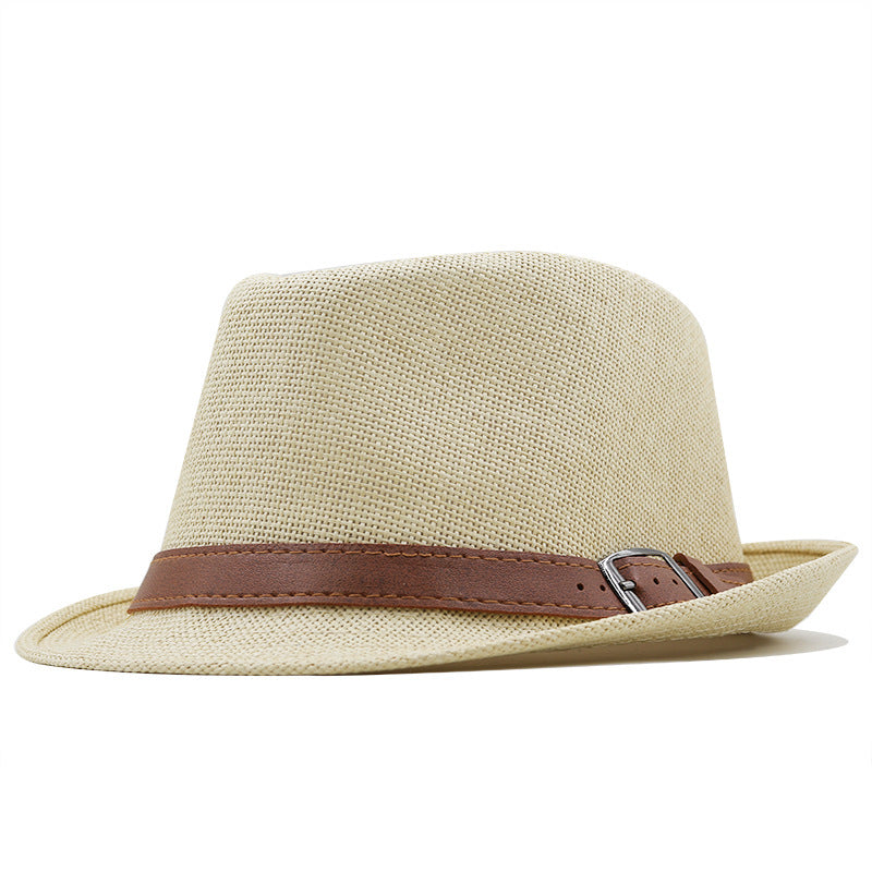 Men's And Women's Retro Fashion Sun Protection Straw Hat